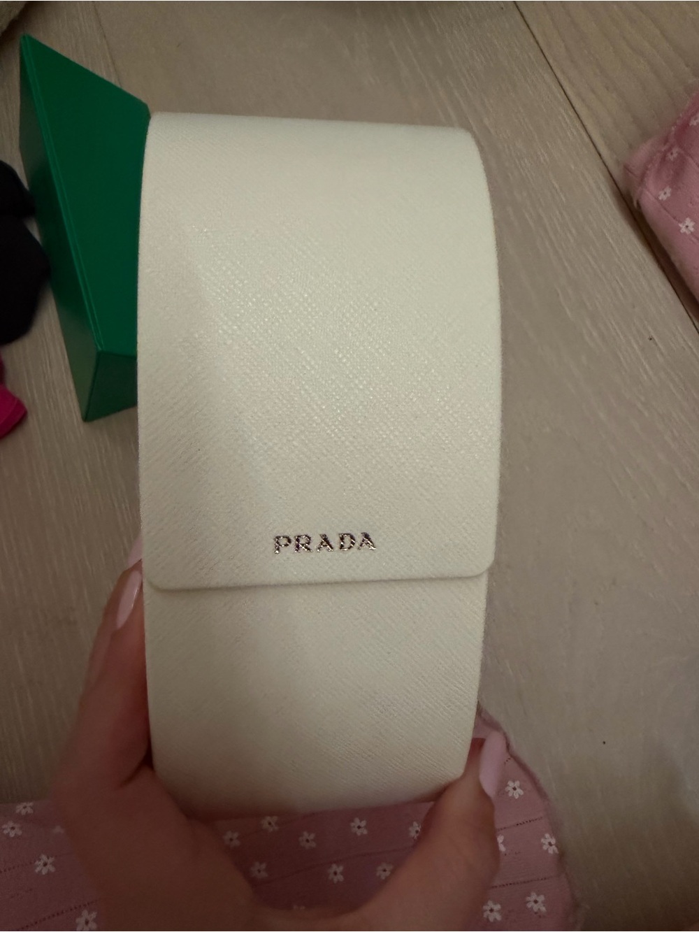 Prada black sunglasses with case